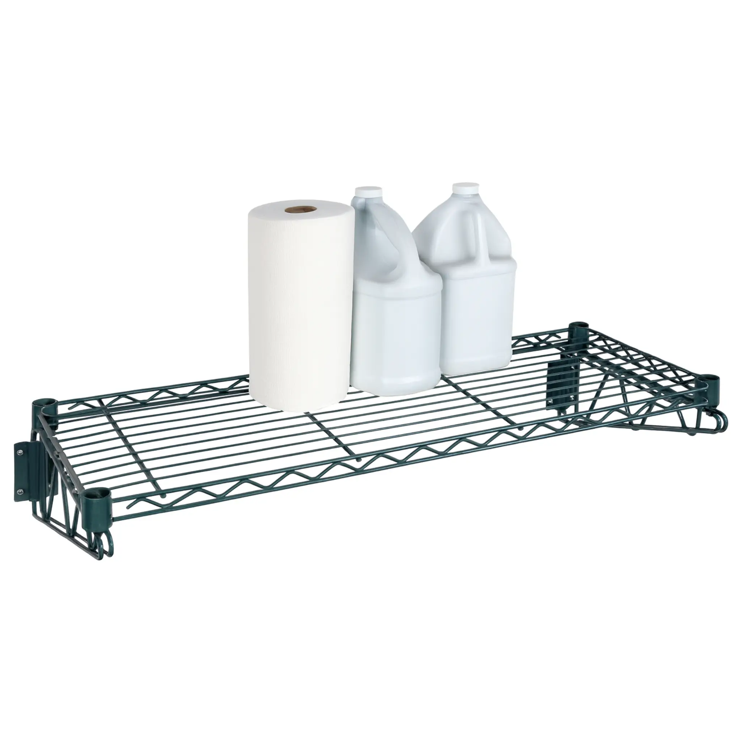 Focus Foodservice Wall Shelf Kit Green Epoxy Wire - FWS1436G Focus Foodservice