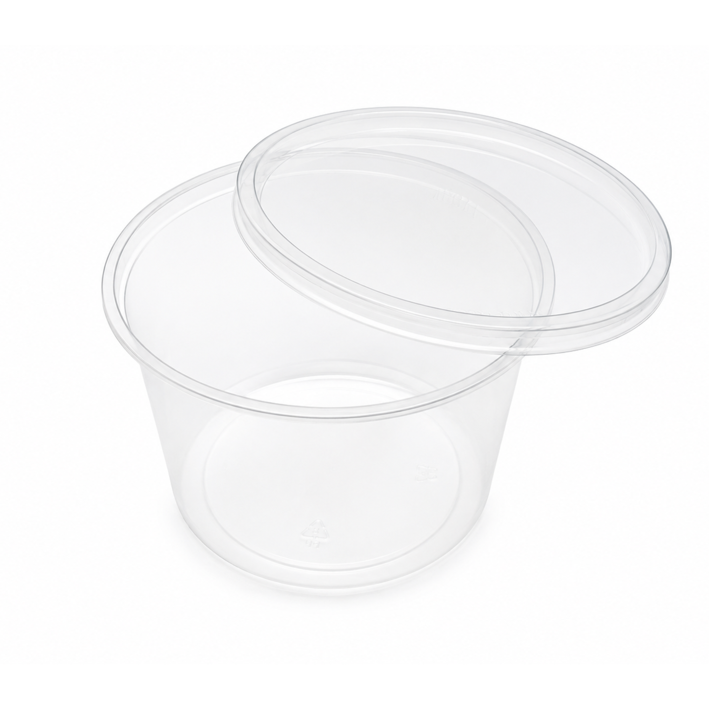 Food Packer Clear Polypropylene Deli Container Flat Lid - BX500 - DC-LID - OUTLET
