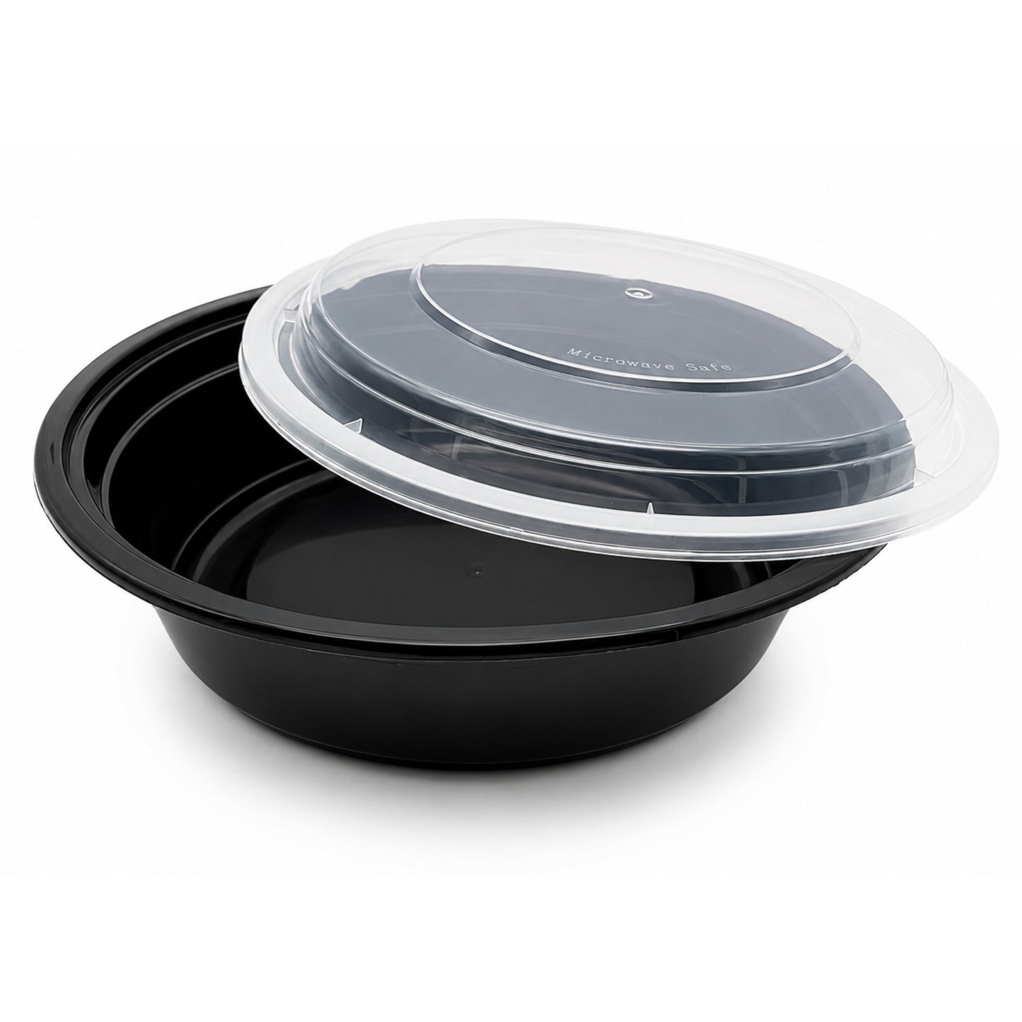 Food Packer Two-Piece Round Container w/Lid 28 oz - CS150 - RND-28 - OUTLET