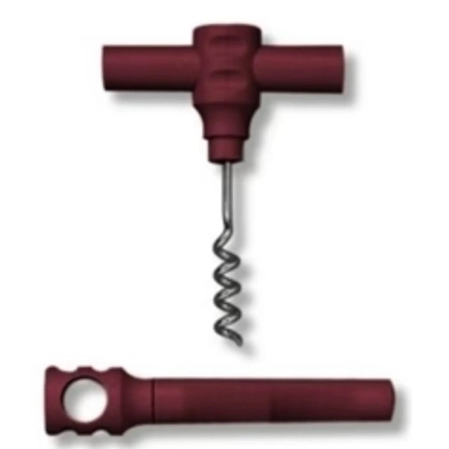 Franmara Pocket Corkscrew Plastic Handle, Burgundy - 3008BUR Franmara