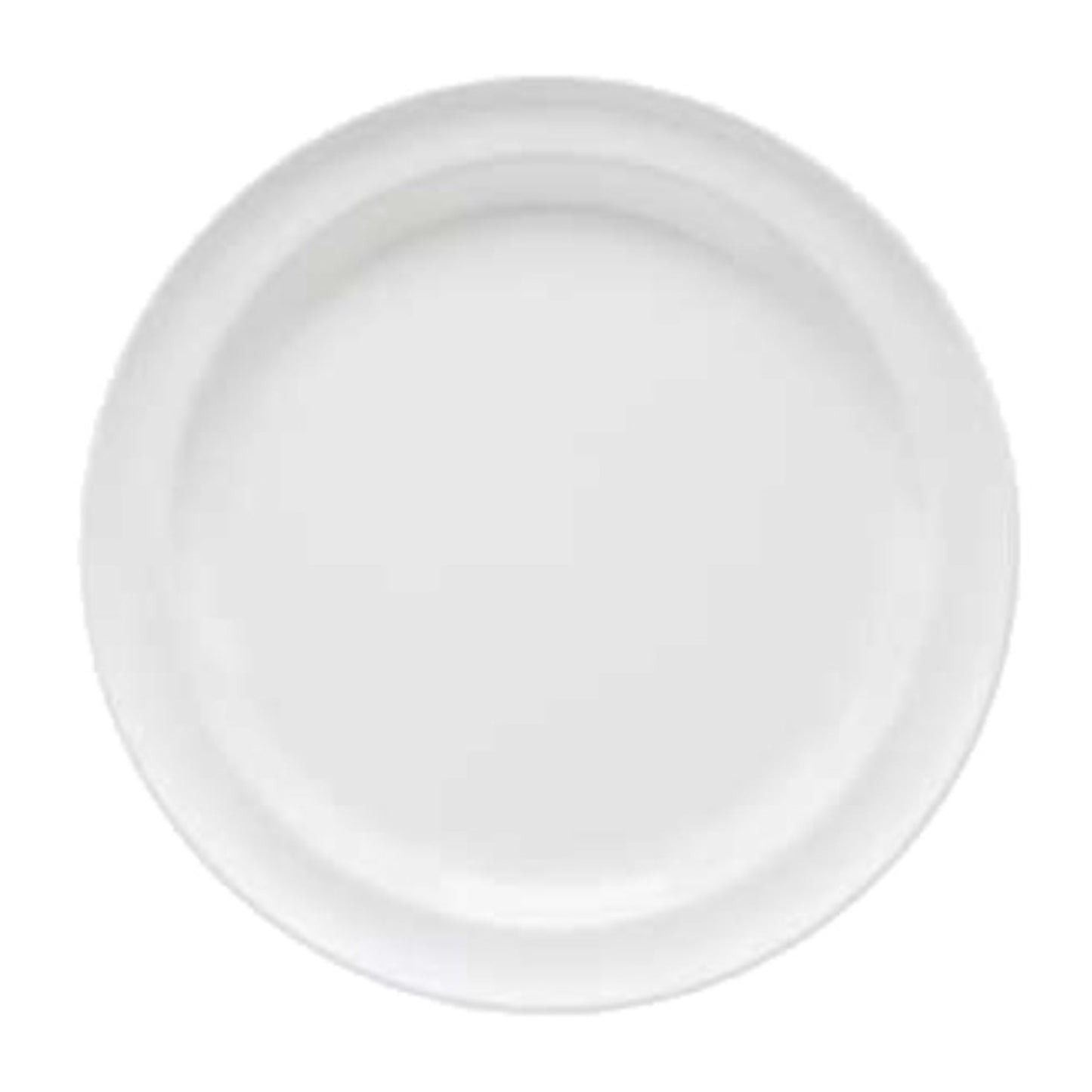 Plato GET Enterprises, melamina de 10 1/4", blanco, CS1D