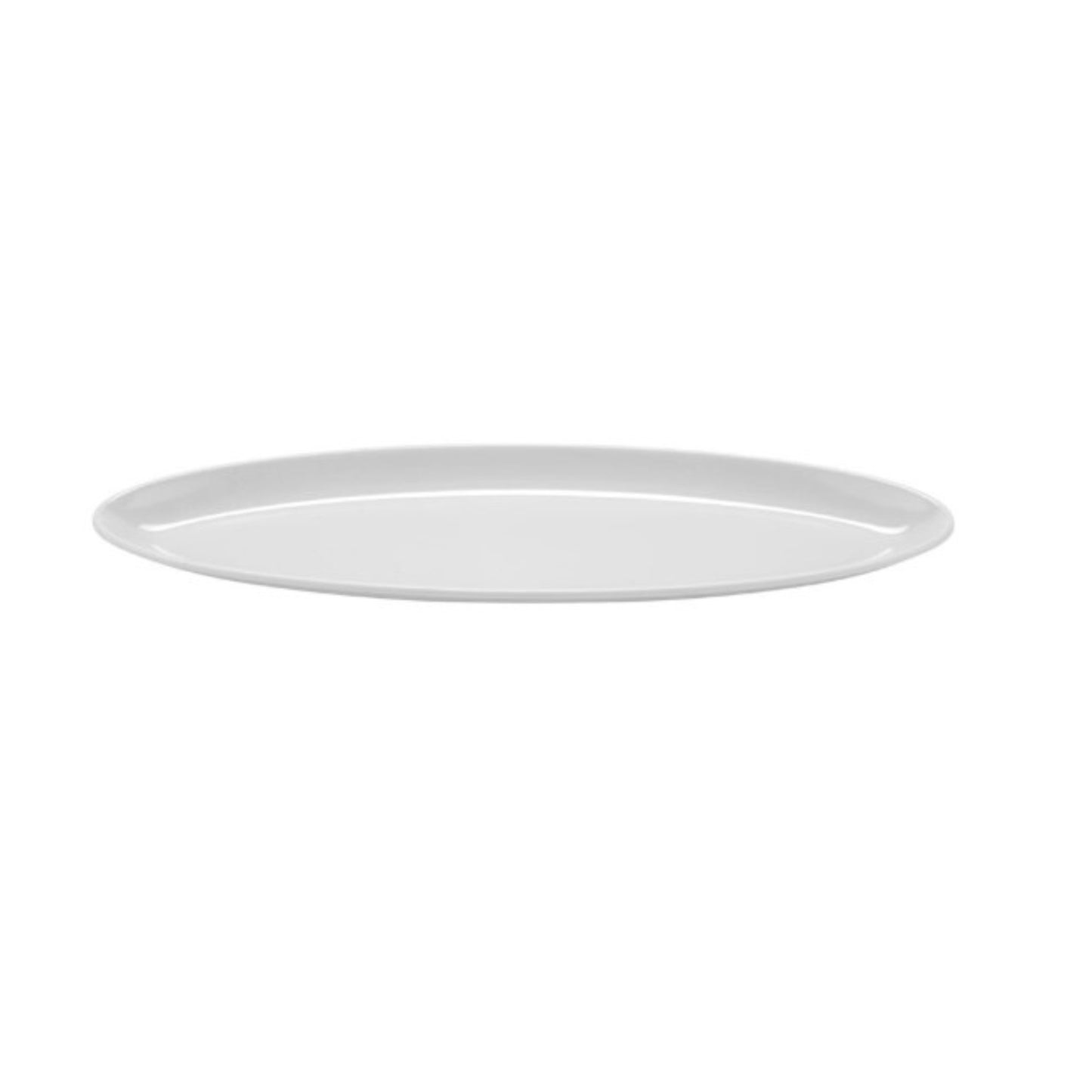 Bandeja Siciliana GET Enterprises, 2.6 cuartos, 25" x 8" x 1-3/4" de alto, ovalada, blanca - ML-254-W