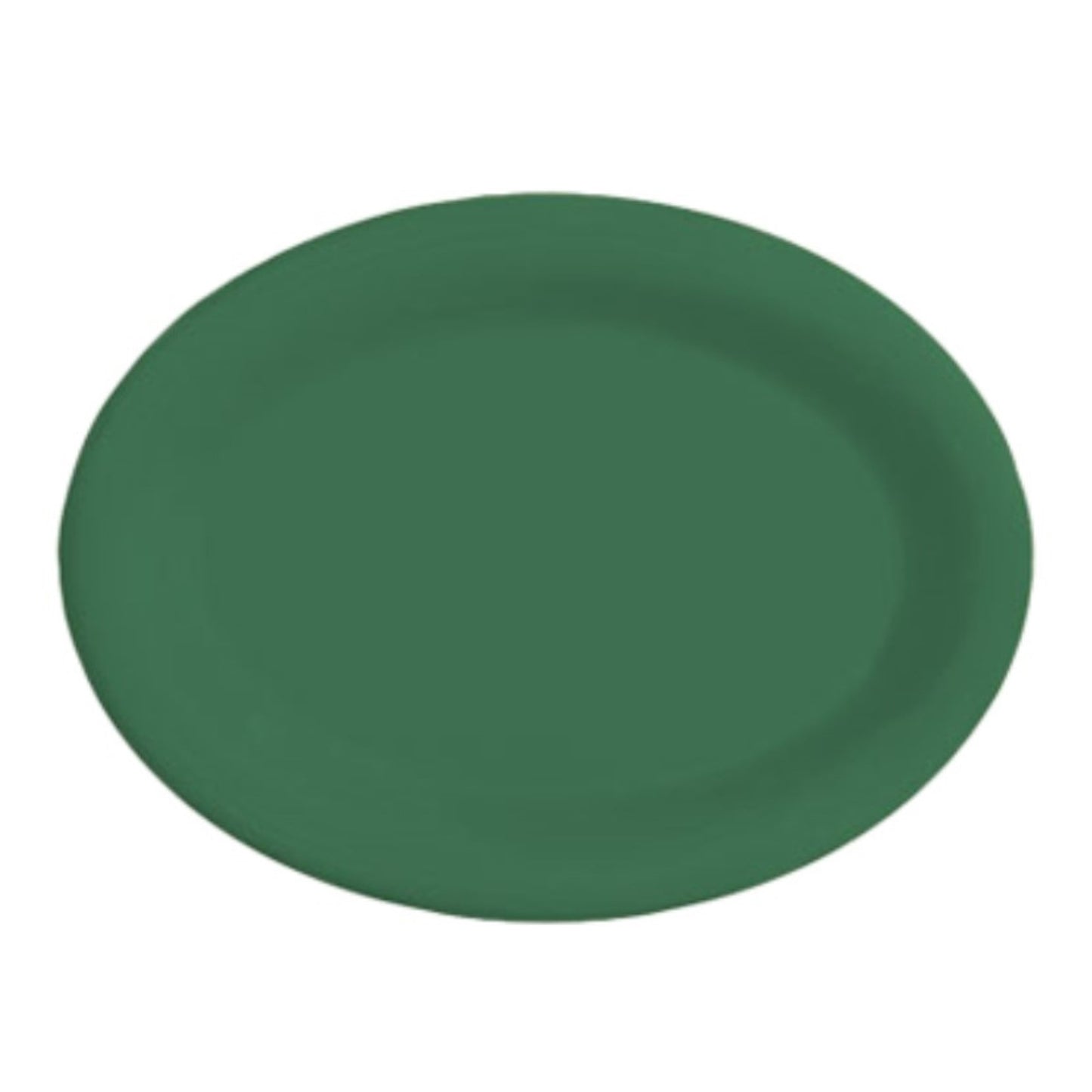 G.E.T. Enterprises Mardis Gras Platter Rainforest Green 9.75" x 7.2" - CS1D