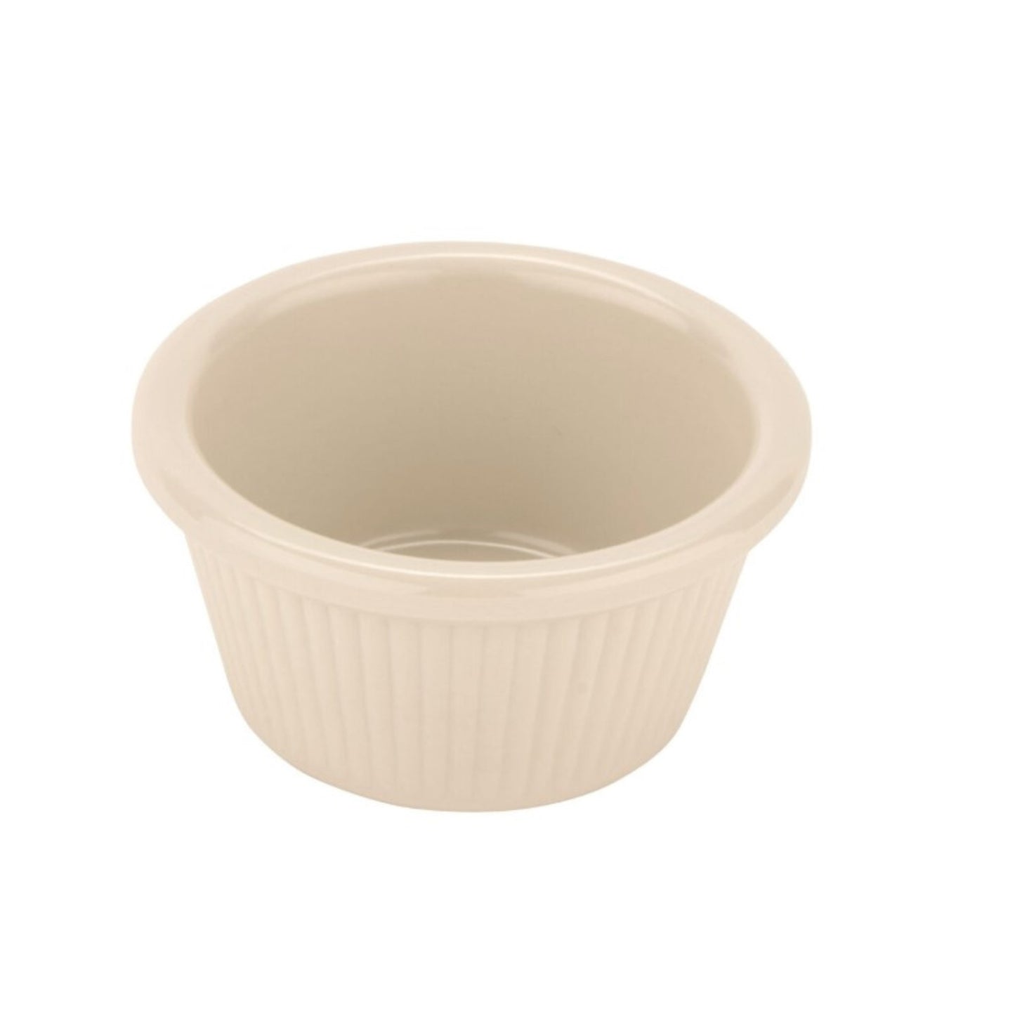 G.E.T. Enterprises Ramekin,2 oz Fluted - Ivory - DZ