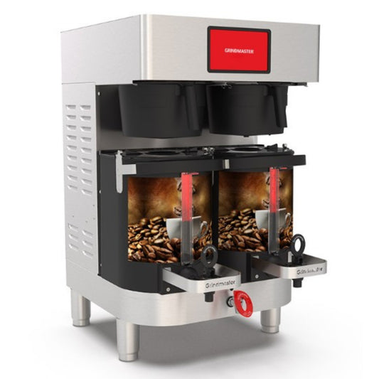 Grindmaster Beverage PrecisionBrew Air-Heated Shuttle Coffee Double Brewer - LV606058
