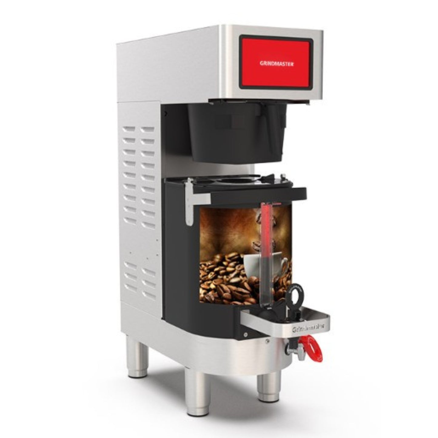 Grindmaster PrecisionBrew Warmer Shuttle Coffee Brewer, Single Brewer - LV606057