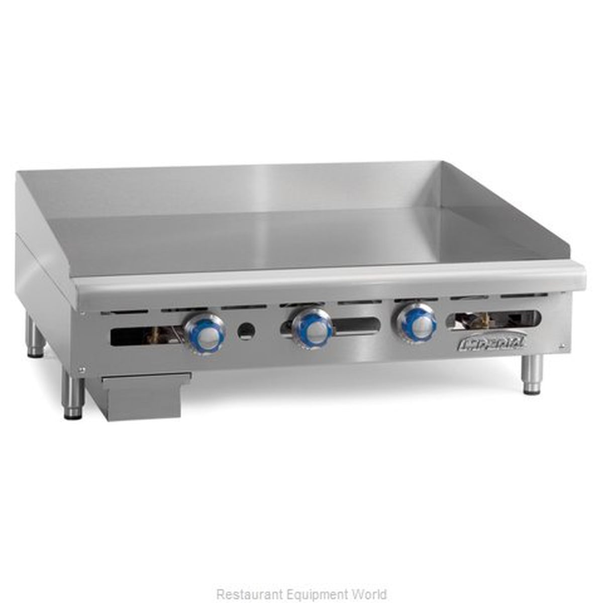 Imperial Range Countertop Gas Griddle NSF 36" - 3 Burners 90,000 BTU - ITG-36