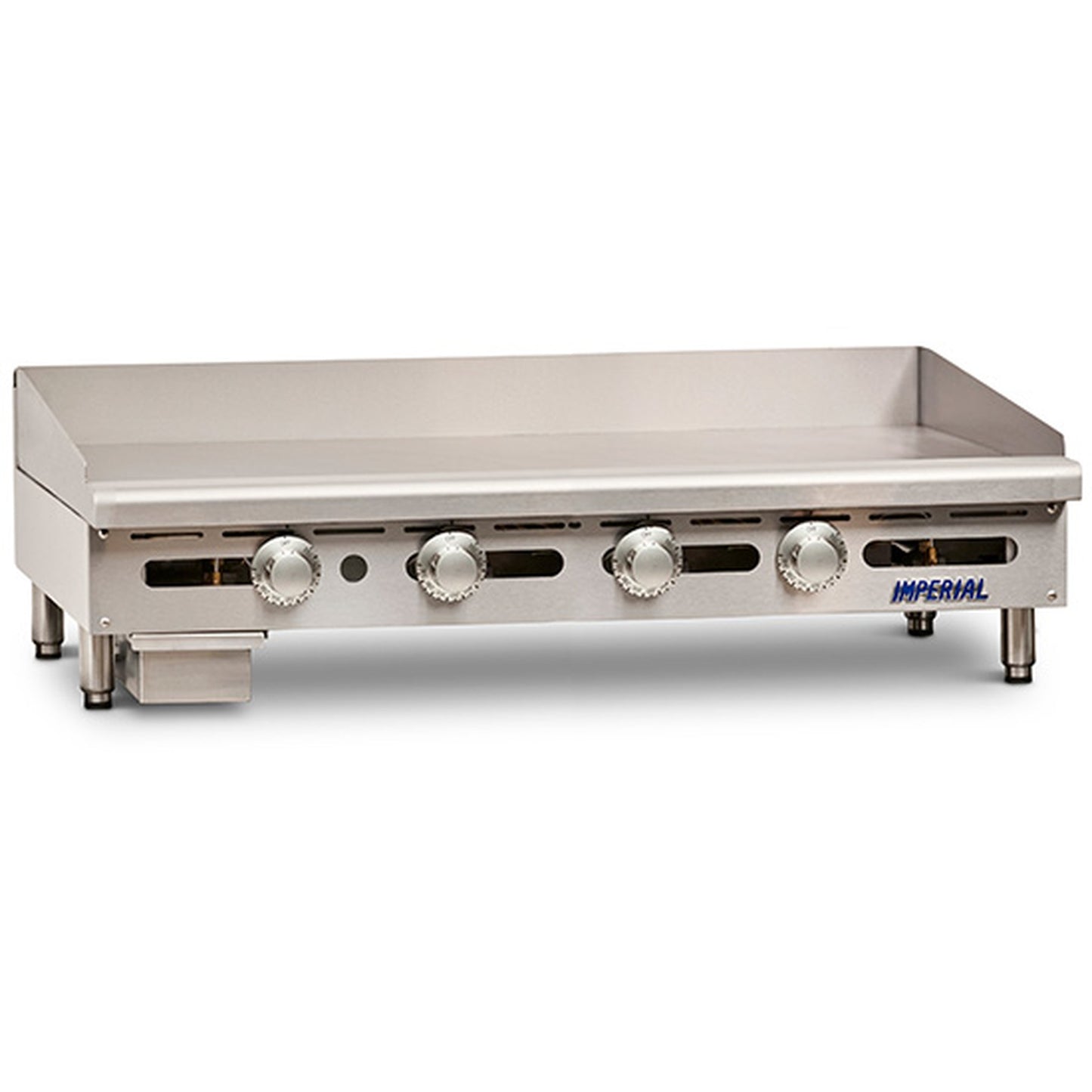 Imperial Thermostatic Gas Countertop Griddle 1" Steel Plate NSF 48" - 4 - ITG-48