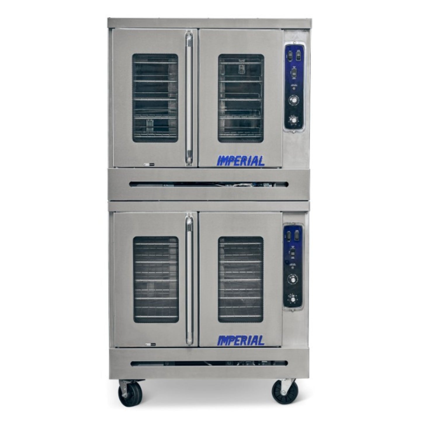 Imperial Double-Deck Gas Convection Oven NSF Commercial Grade 140,000 BTU - PCVG-2