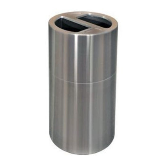 Imprezza Dual Recycling Can 30G Aluminum - ALMOR35