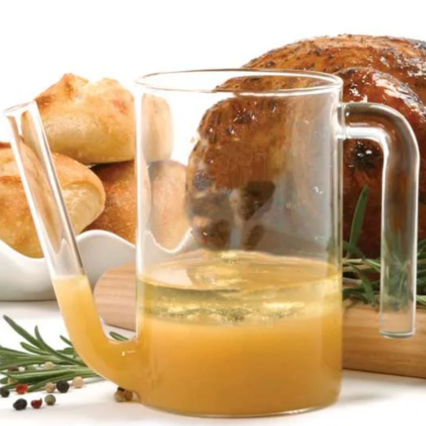 Norpro 肉汁分离器,玻璃 2 杯量杯 - 3021