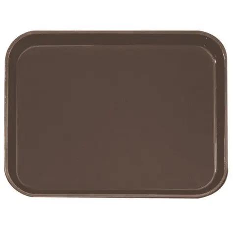 Cambro Non-Slip Polytread Tray, Rectangular, Brown, 14" × 18" - PT1418167 Cambro