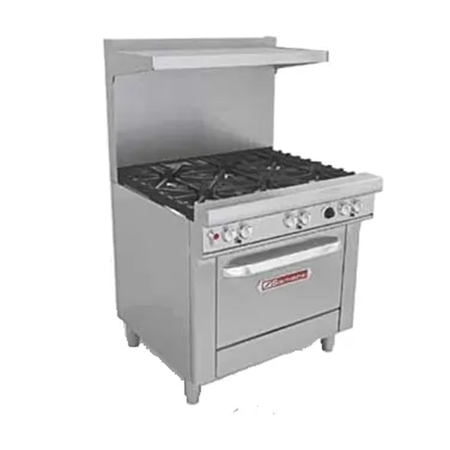 Southbend Ultimate Gas Range 5-Burner Convection Oven NSF 36" - 211K BTU - 4365A