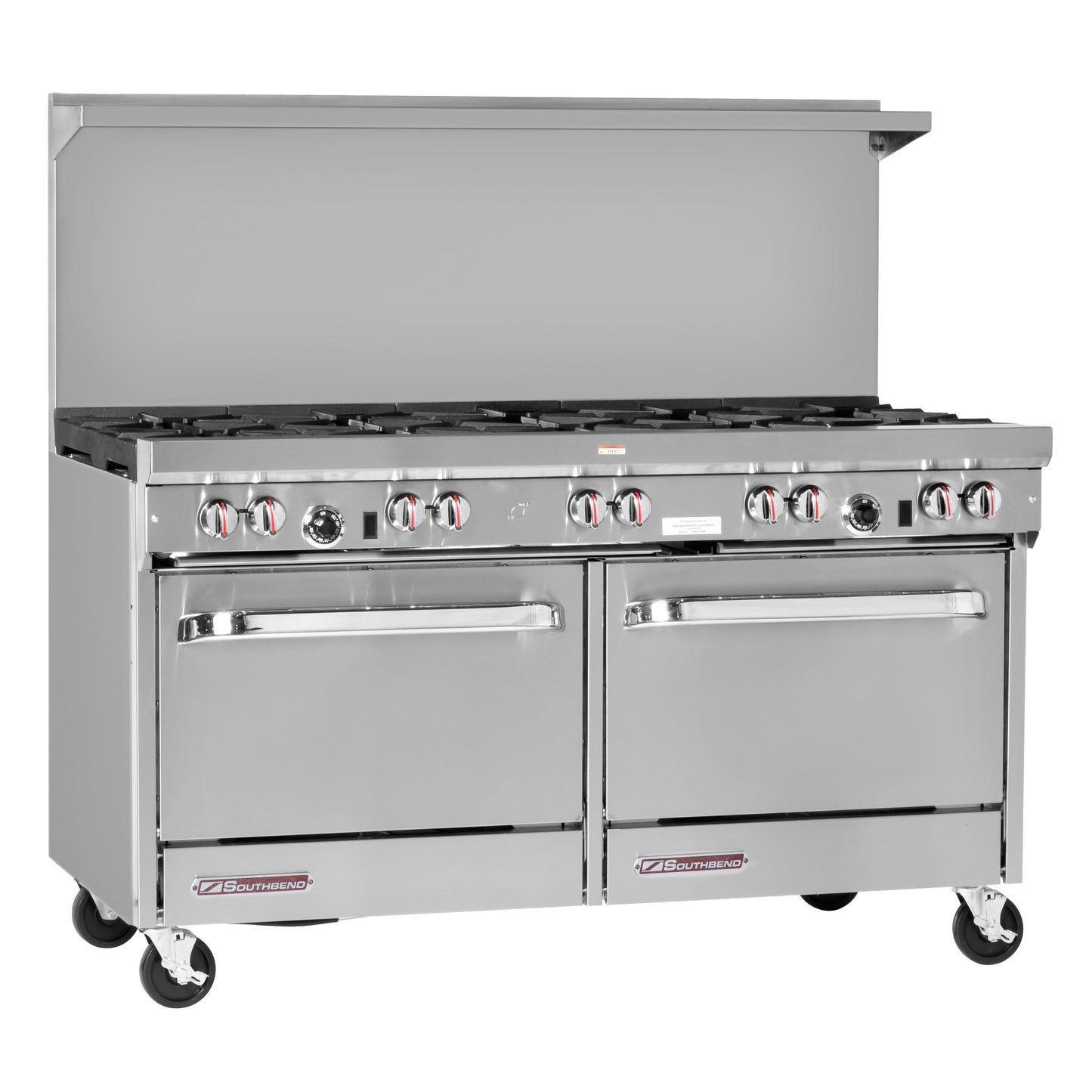Southbend S-Series Gas Range NSF 10-Burner 2 Standard Ovens 60" - S60DD