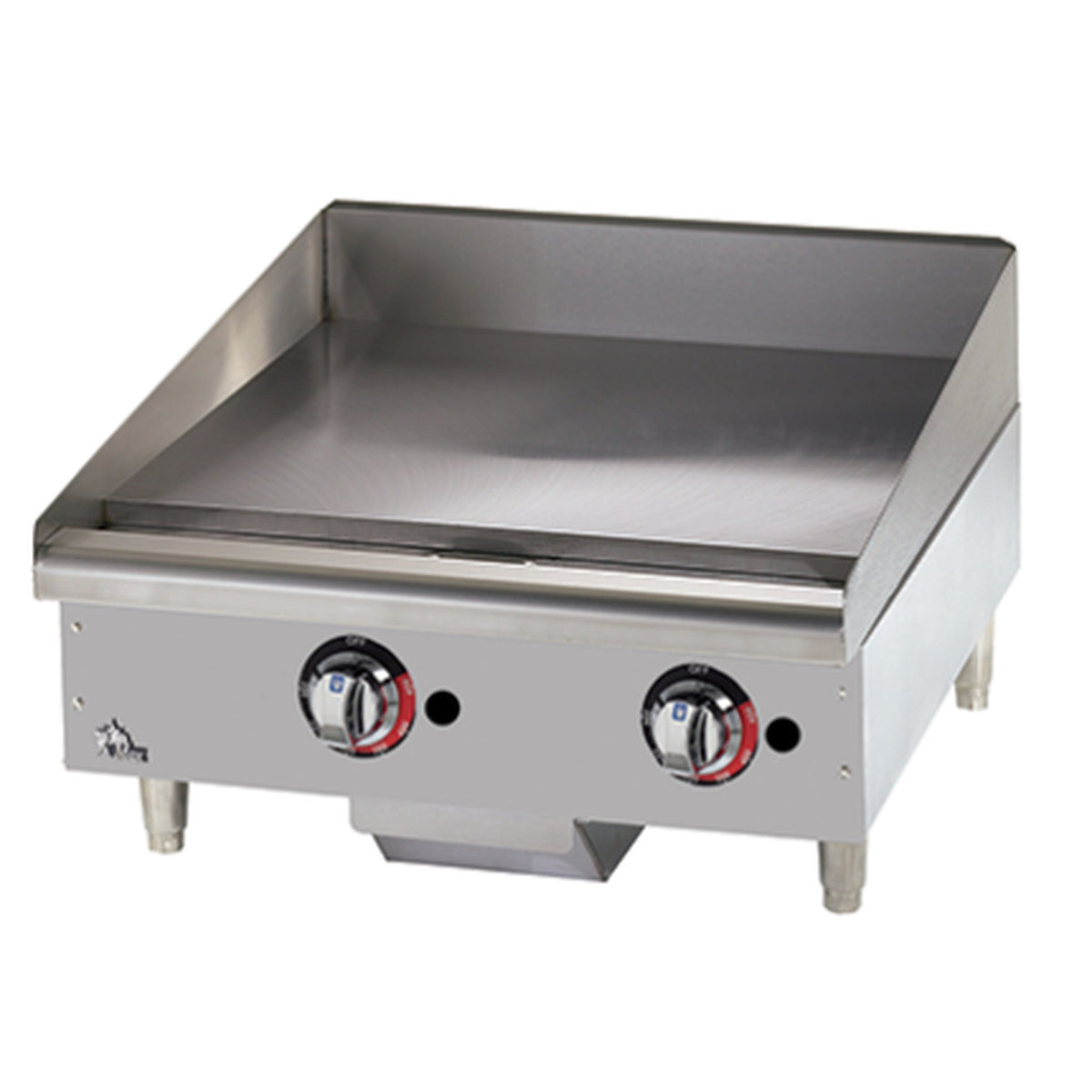 Star Star-Max Countertop Gas Griddle 24" Manual Controls - Each - 624MF