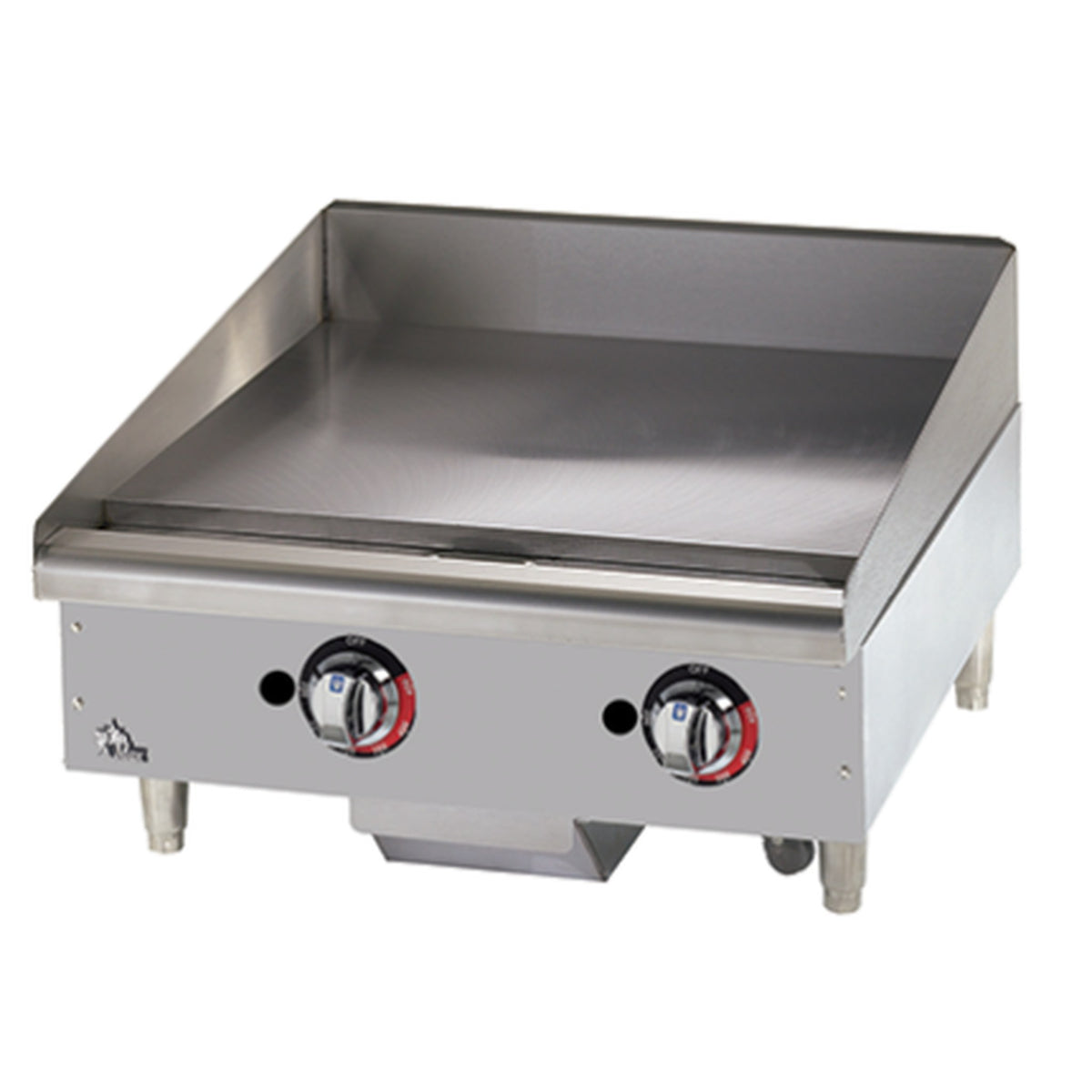 Star Star-Max Countertop Gas Griddle Thermostatic Steel Plate 24" - 624TF