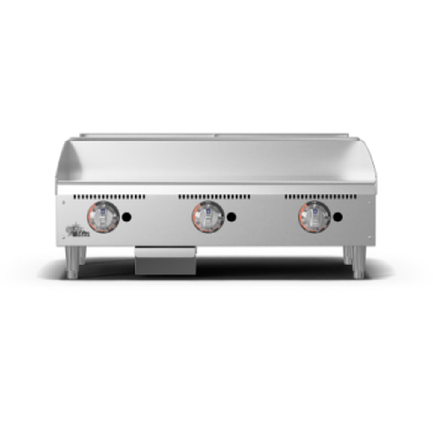 Star-Max Countertop Gas Griddle Thermostatic 1" Steel Plate 36" - 636TF
