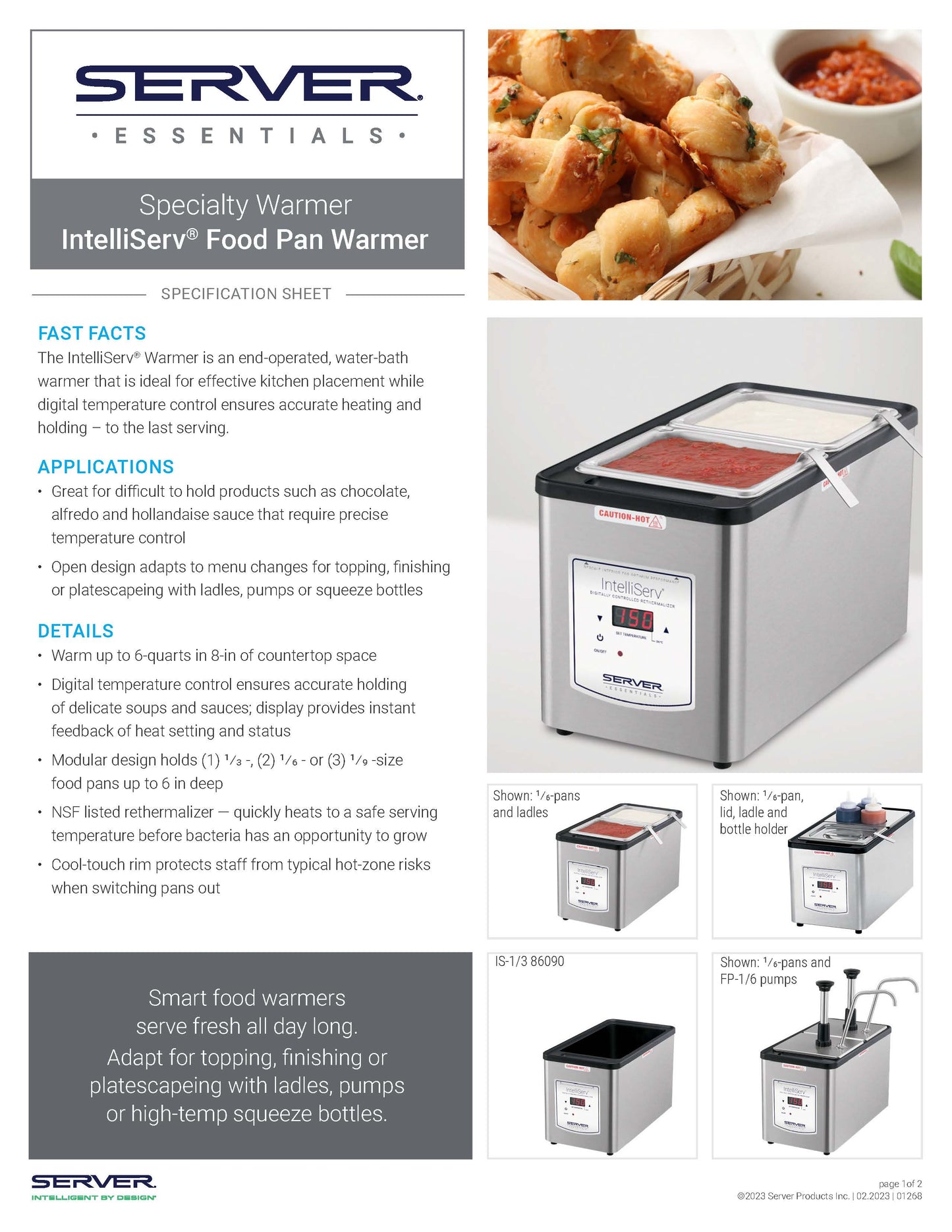 Server Products Food Warmer, 1/3rd Pan Size Rethermalizer - 86090