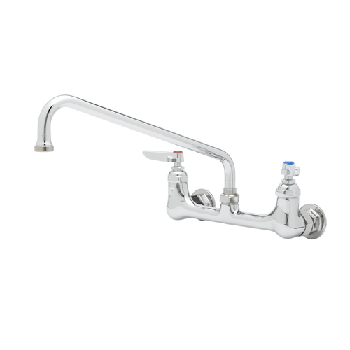 T&S Brass Equip Faucet, 12" Swing, 8" WM - B-0231-CR-M