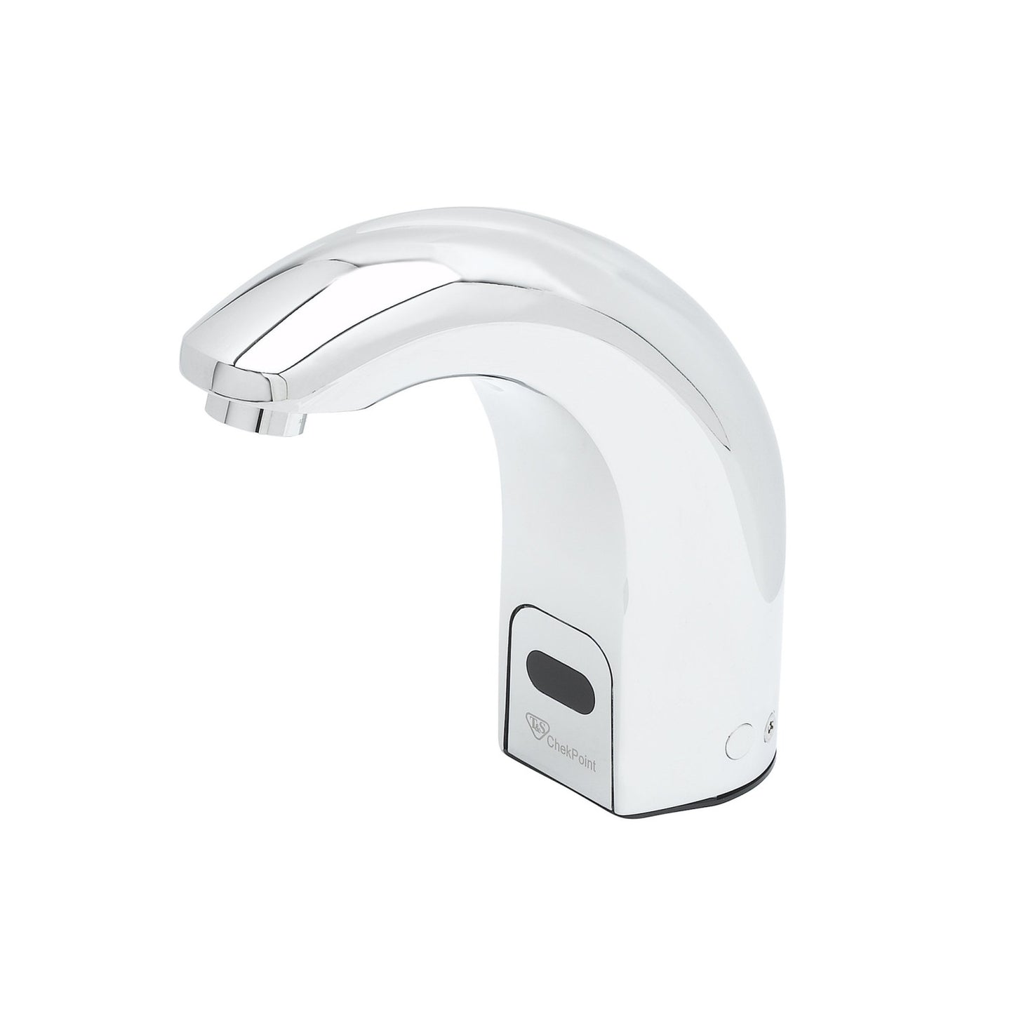 T&S Brass ChekPoint Above-Deck Electronic Sensor Faucet Single - EC-3142-ST-VF05