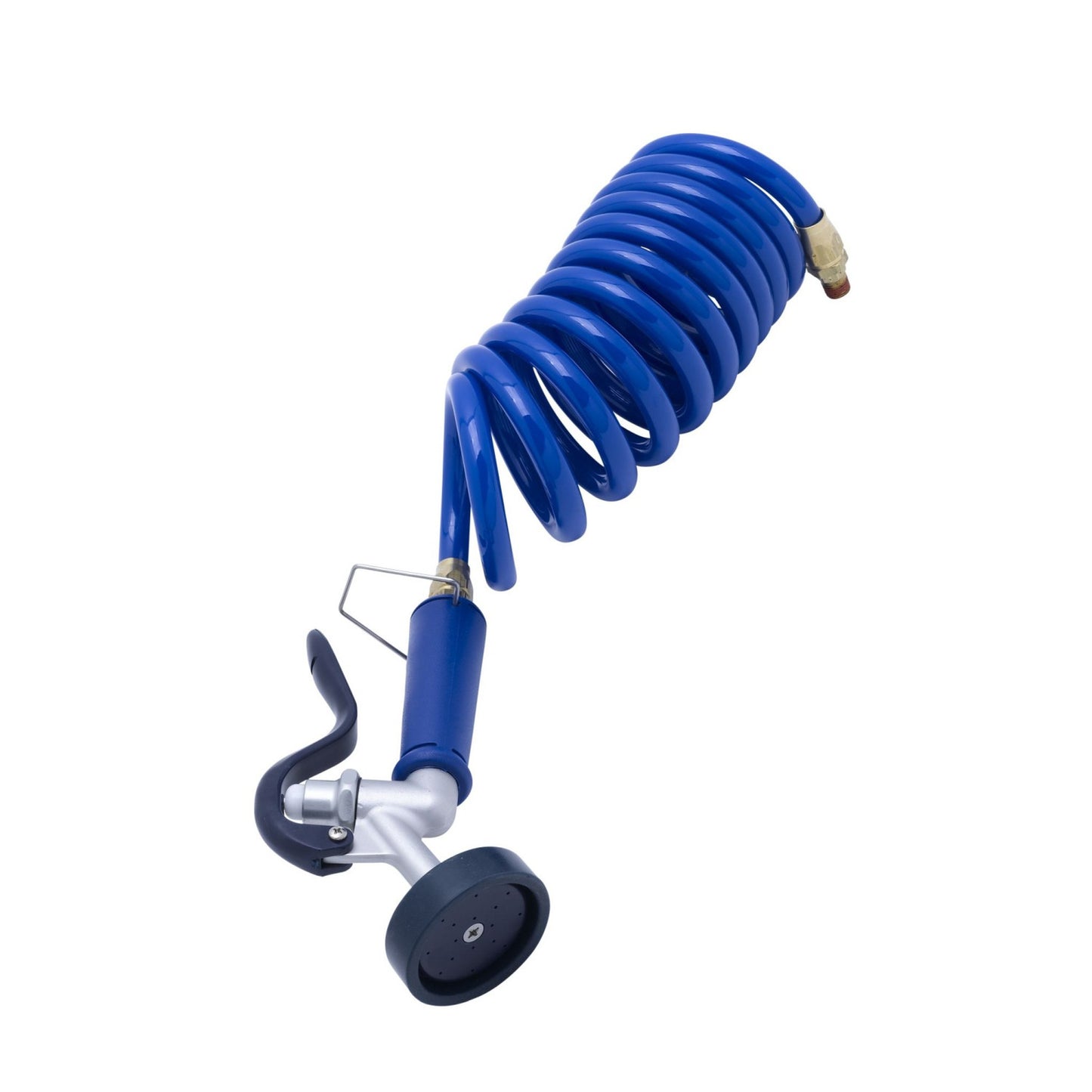 T&S Brass Aluminum Angled Pet Grooming Spray Valve with 9' Coiled - PG-35AV-CH