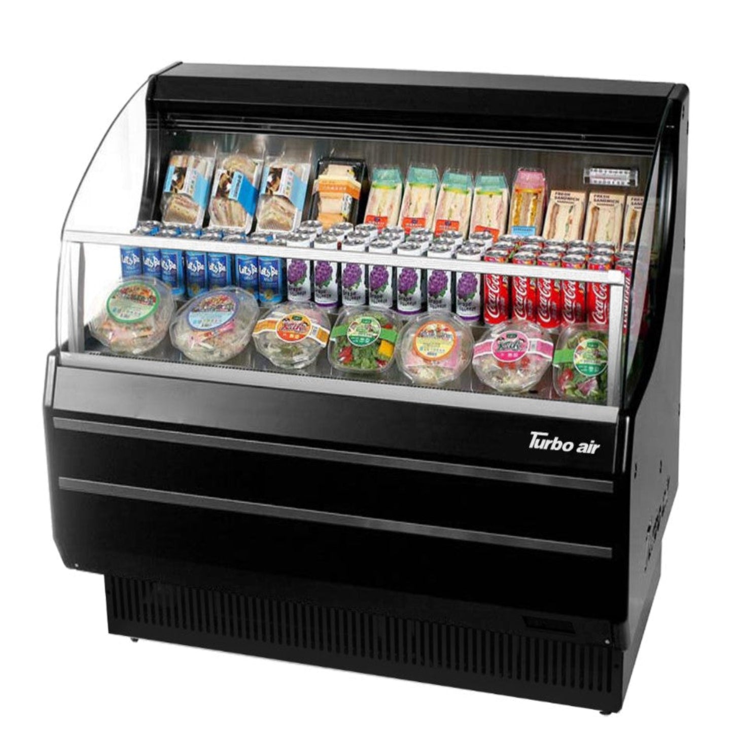 Turbo Air Open Display Refrigerated Merchandiser - TOM-50SW(B)-N Turbo Air