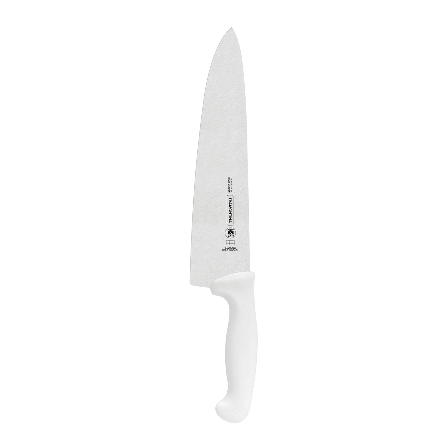 Tramontina ProLine Cook's Knife Stainless Steel White Poly Handle 80010-153
