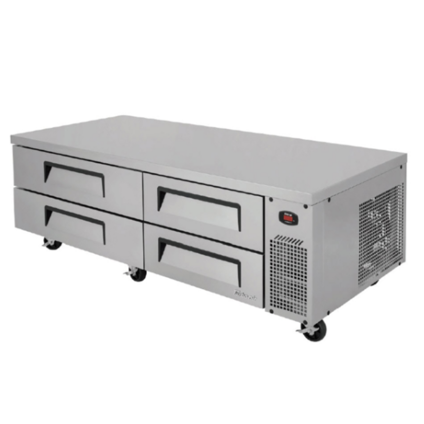Turbo Air Base Refrigerator, 72"W x 32"D x 20-1/4"H - TCBE-72SDR-N