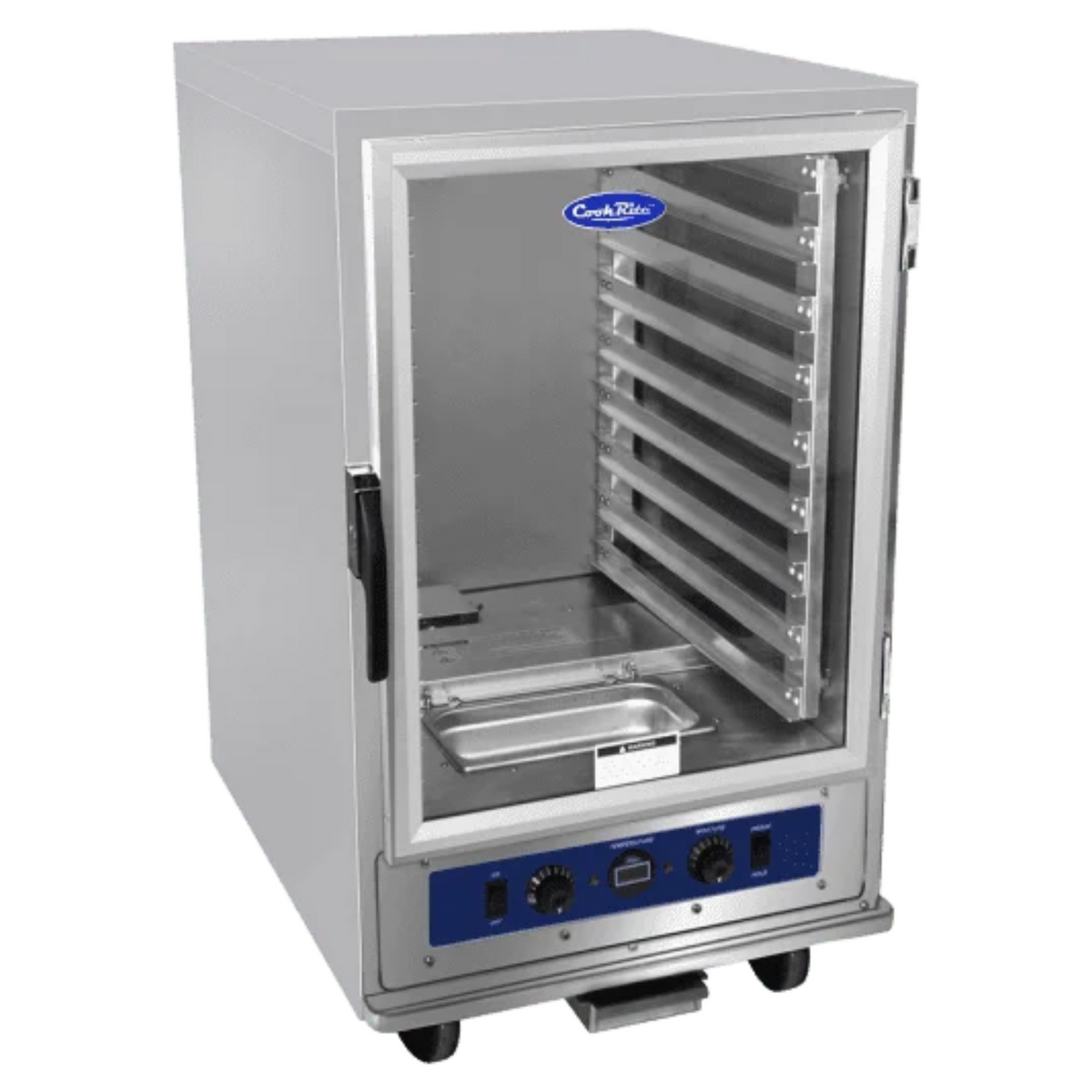 Atosa CookRite Insulated Heated Holding Cabinet Stainless Steel 9-Pan - ATHC-9-P