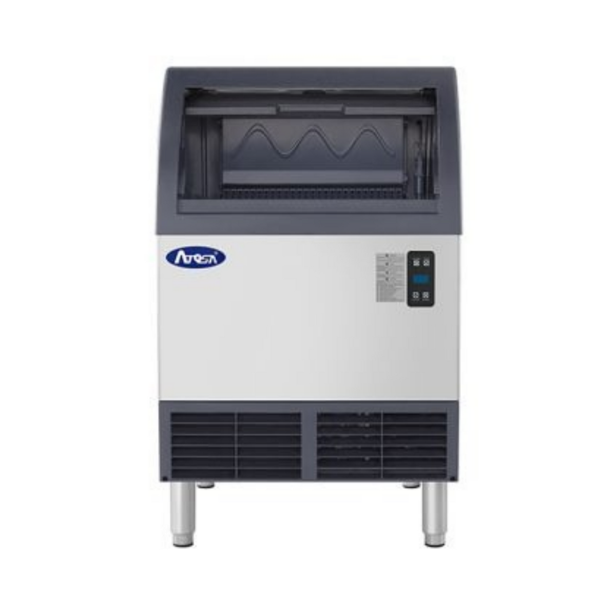 Atosa Undercounter Ice Maker Stainless Steel 142 lb - 88 lb Bin YRU0140A-161