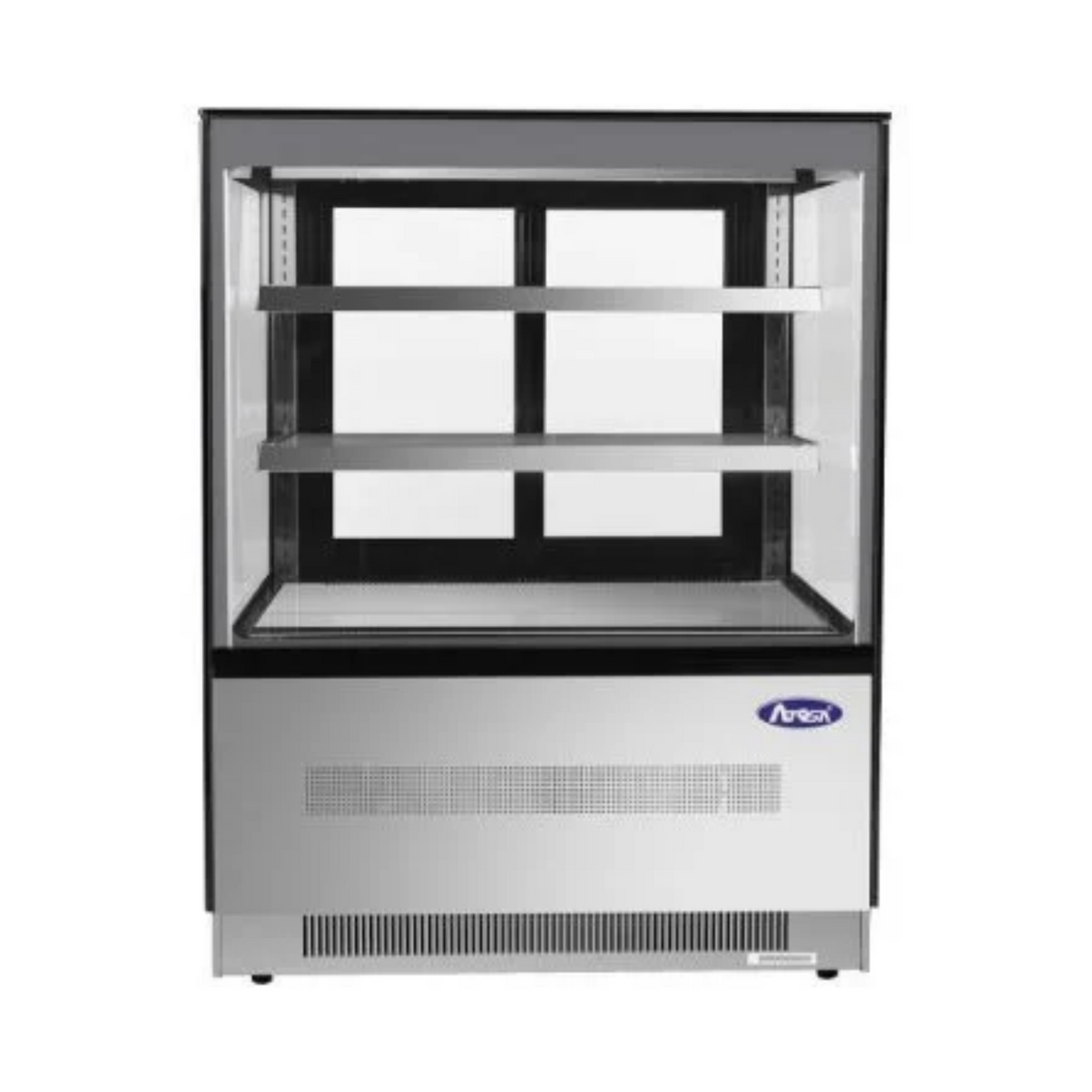 Atosa Refrigerated Square Display Case Stainless Steel 35" - RDCS-35