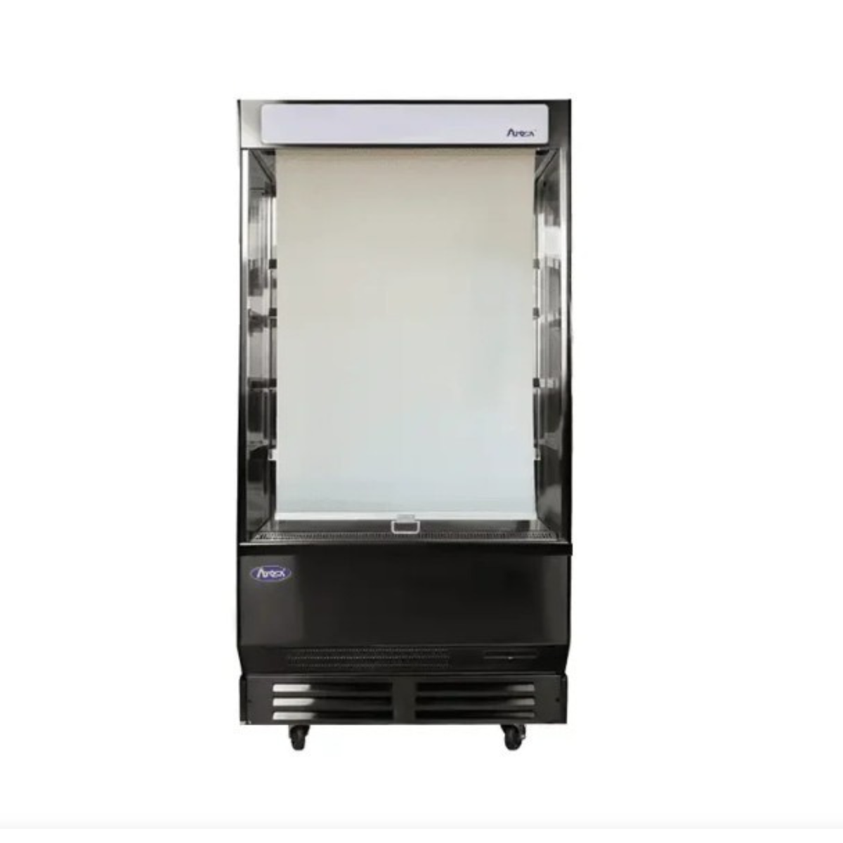 Atosa Open Air Merchandiser Black Stainless Steel 40" - AOM-40B