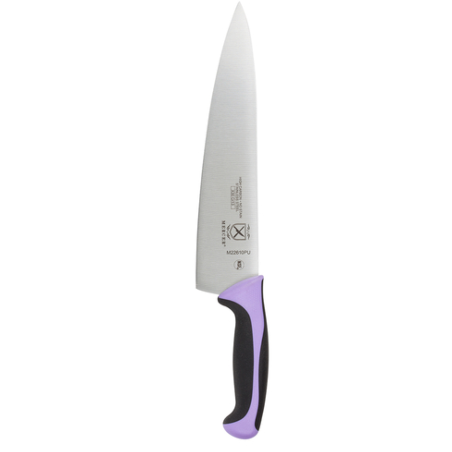 Cuchillo de chef Mercer de 25 cm con mango morado, NSF - M22610PU