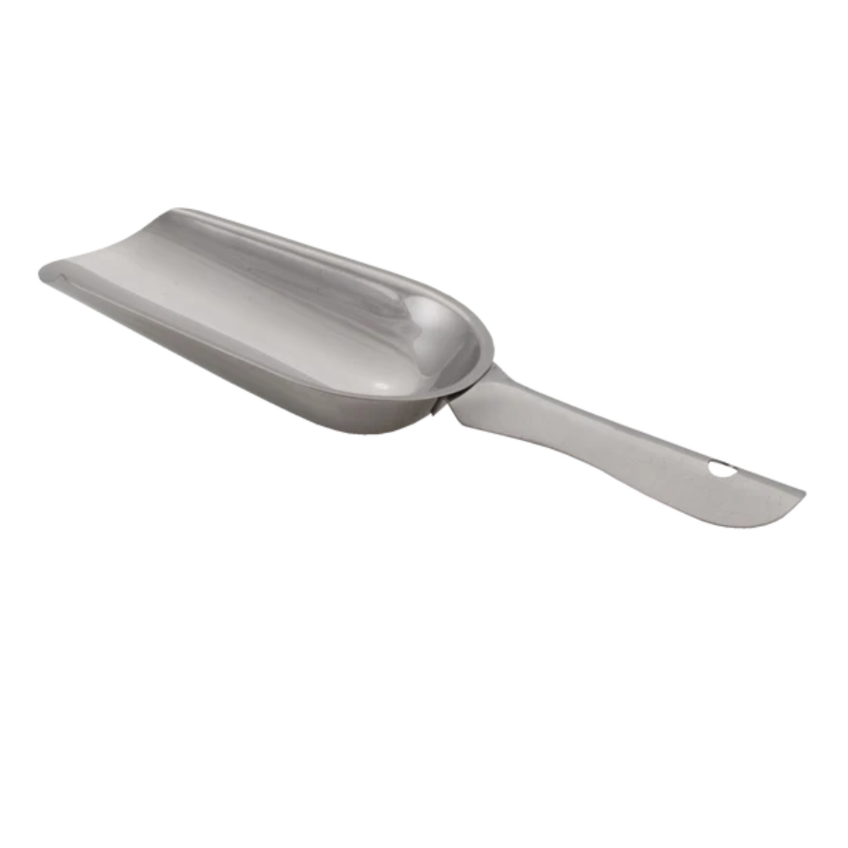 Ice Scoop 6oz Capacity 9 1/2" x 3 7/8" Stainless Steel - SBS