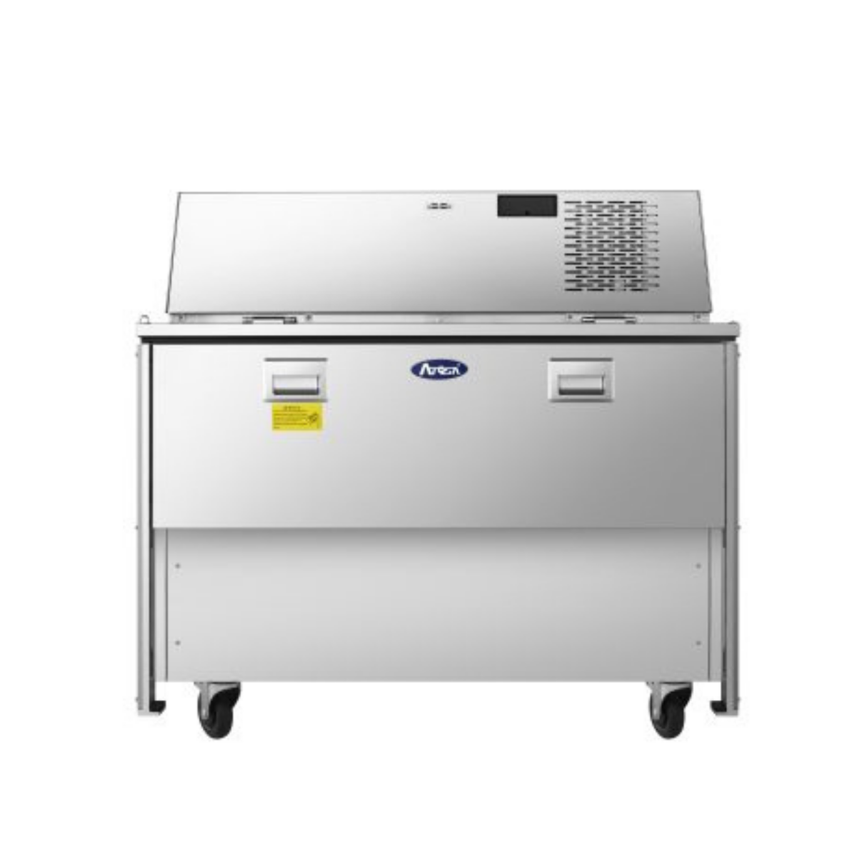 Atosa Stainless Steel Forced Air Milk Cooler Single-Sided 49" - 12 - AMC-4901