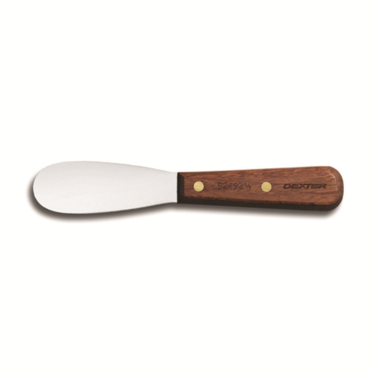 Esparcidor de sándwiches Dexter-Russell de 3,5" de acero inoxidable en palisandro - S2493 1/2PCP