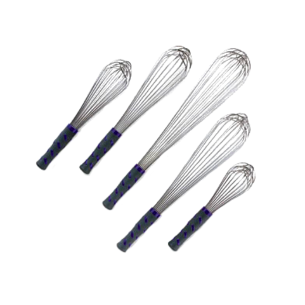 Vollrath Piano Whip 10" Nylon Purple Handle - 47002
