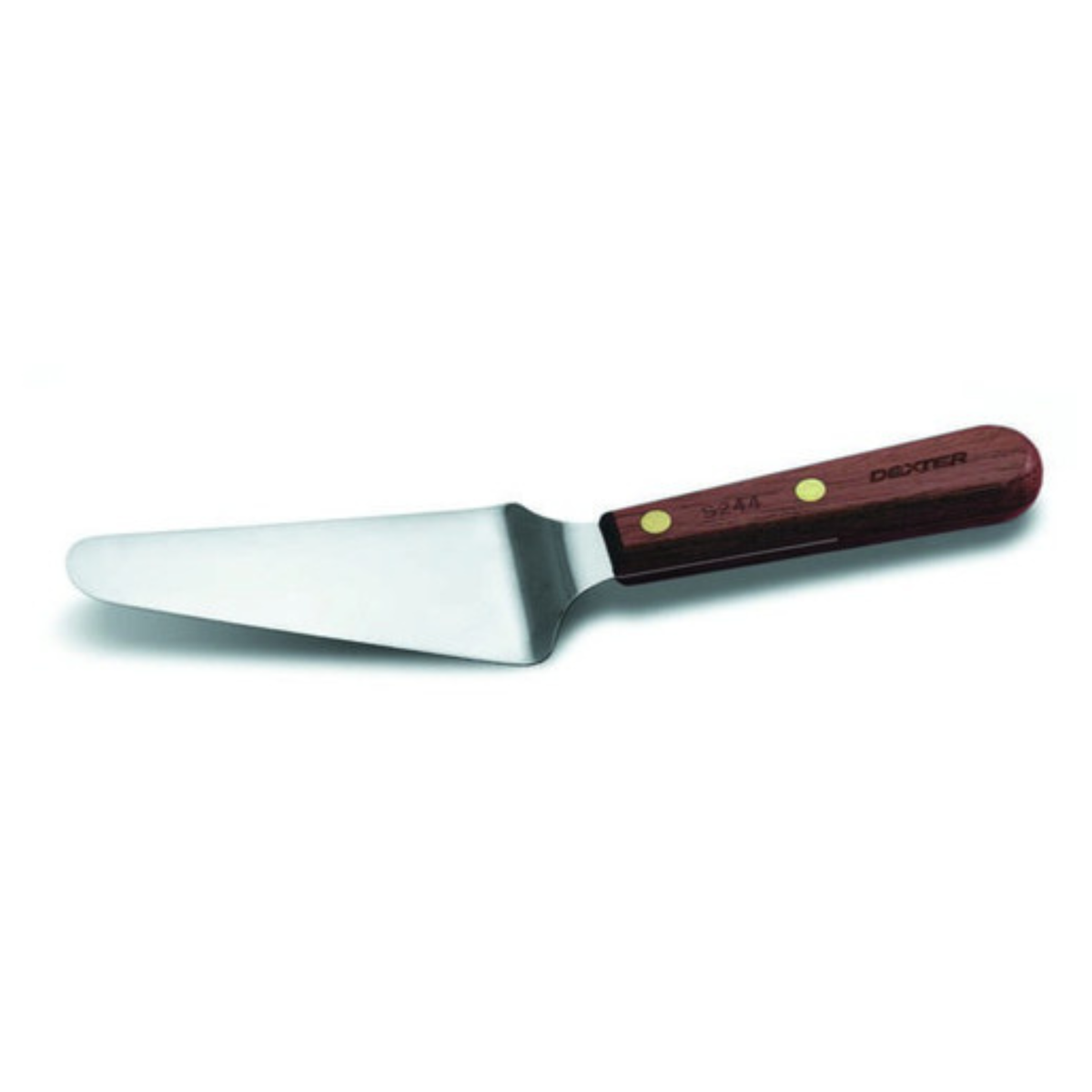 Dexter-Russell Spatula Pie Server 4 1/2" Offset Stainless Steel With Rosewood Handle - S244