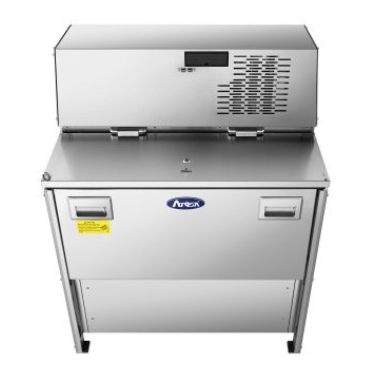 Atosa Forced Air Milk Cooler Stainless Steel 34" - 8 Crate AMC-3401