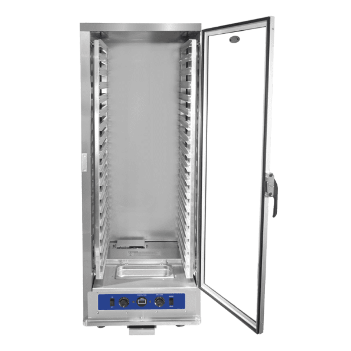 Atosa Heated Holding Cabinet Stainless Steel Insulated Mobile 18 Pan ATHC-18-P