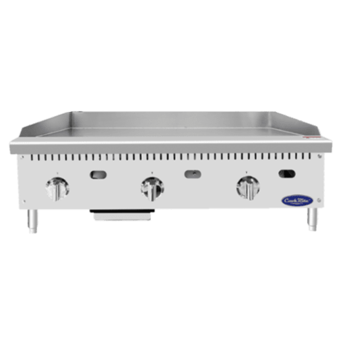 Atosa CookRite Stainless Steel Gas Countertop Griddle 36" - 75,000 BTU ATTG-36*