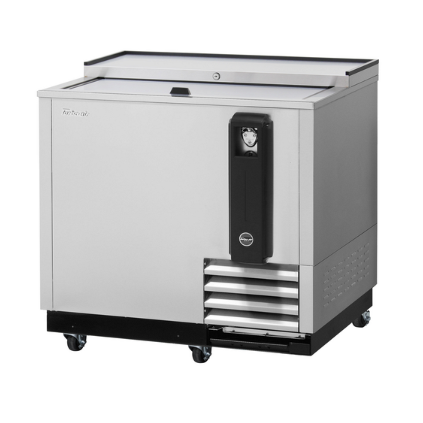 Enfriador de botellas Turbo Air Super Deluxe, acero inoxidable de 36" - TBC-36SD-N6