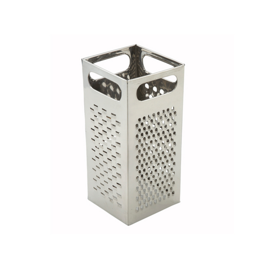 Rallador cuadrado Winco, 23 x 10 cm, acero inoxidable - SQG-4