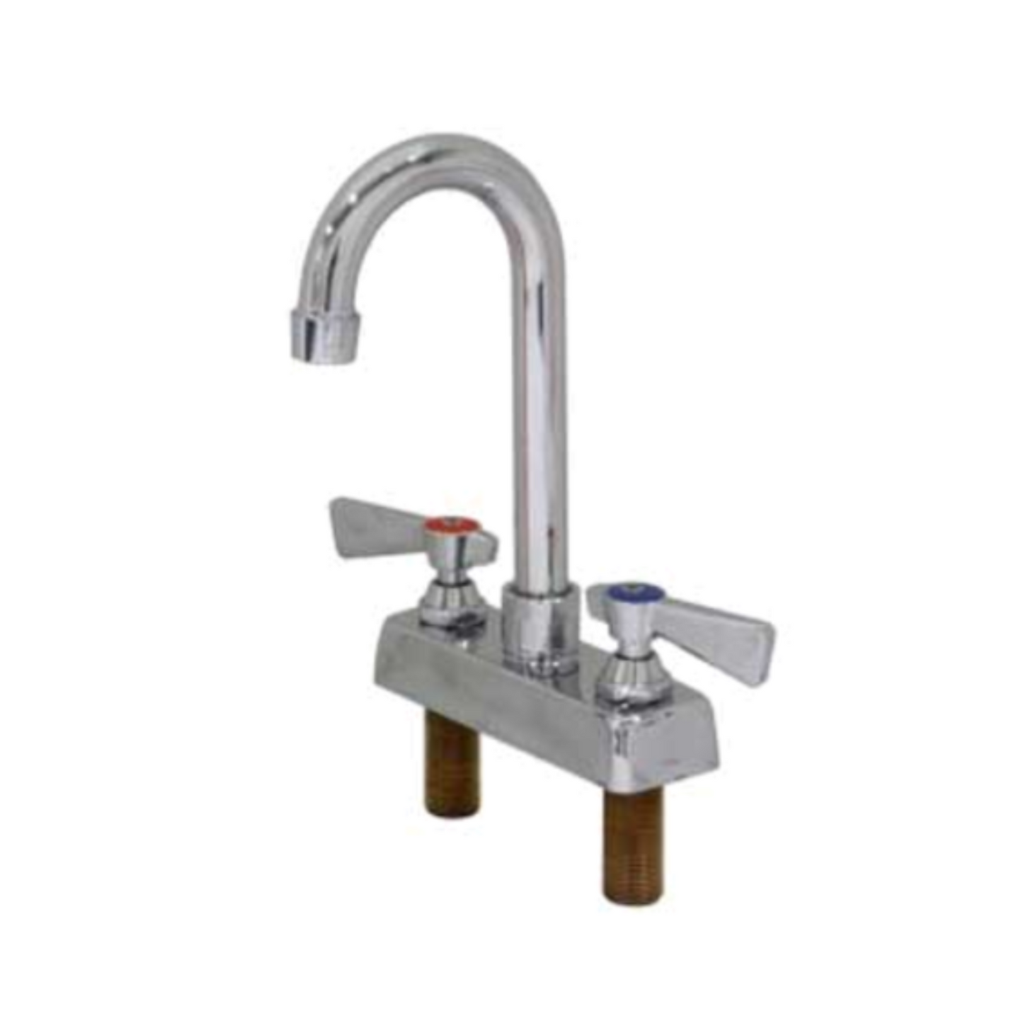 Grifo GSW, montaje en cubierta de 4", cuello de cisne de 3-1/2", sin plomo - AA-420G