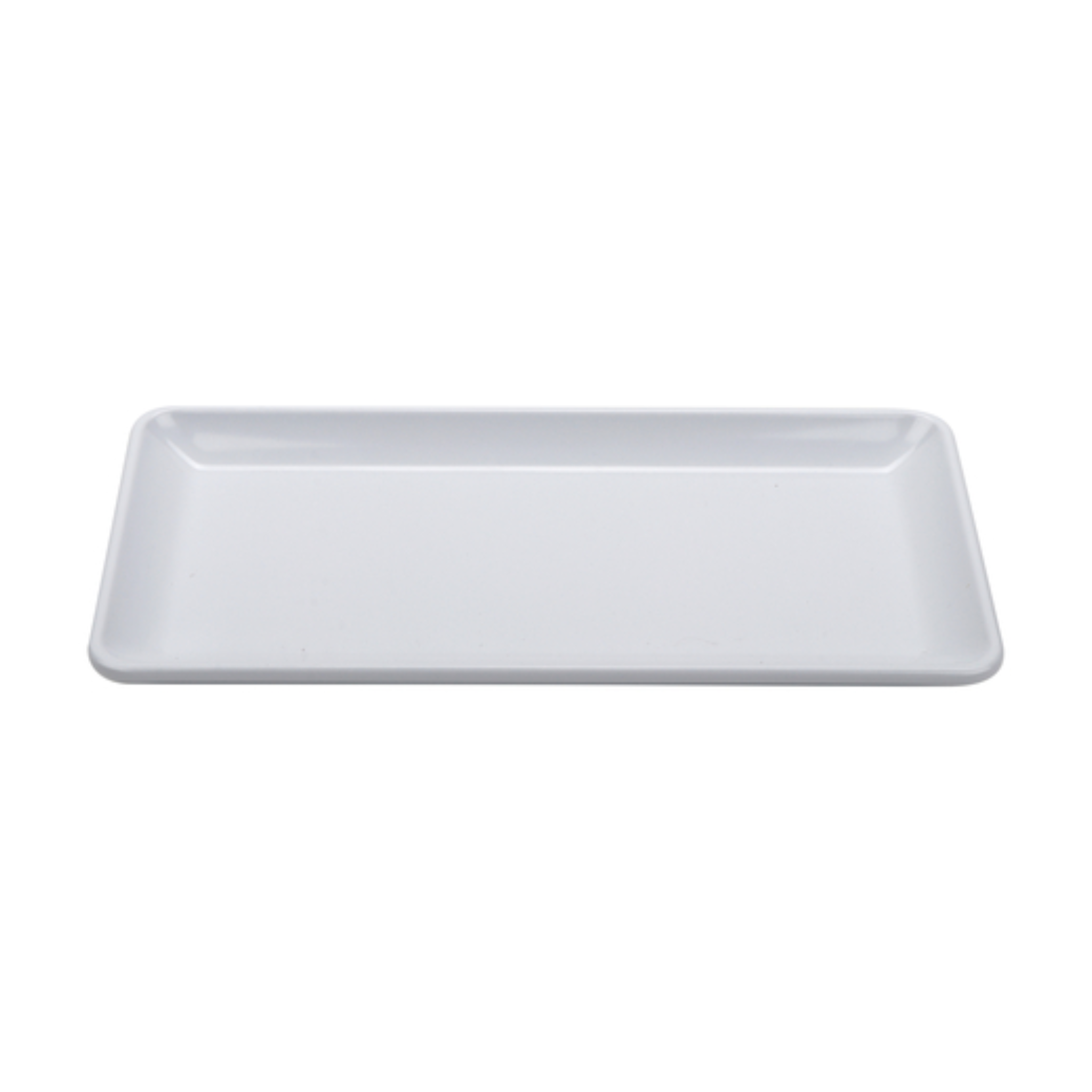 G.E.T. Enterprises Midtown Platter, 14" x 51/2", Rectangular, White
