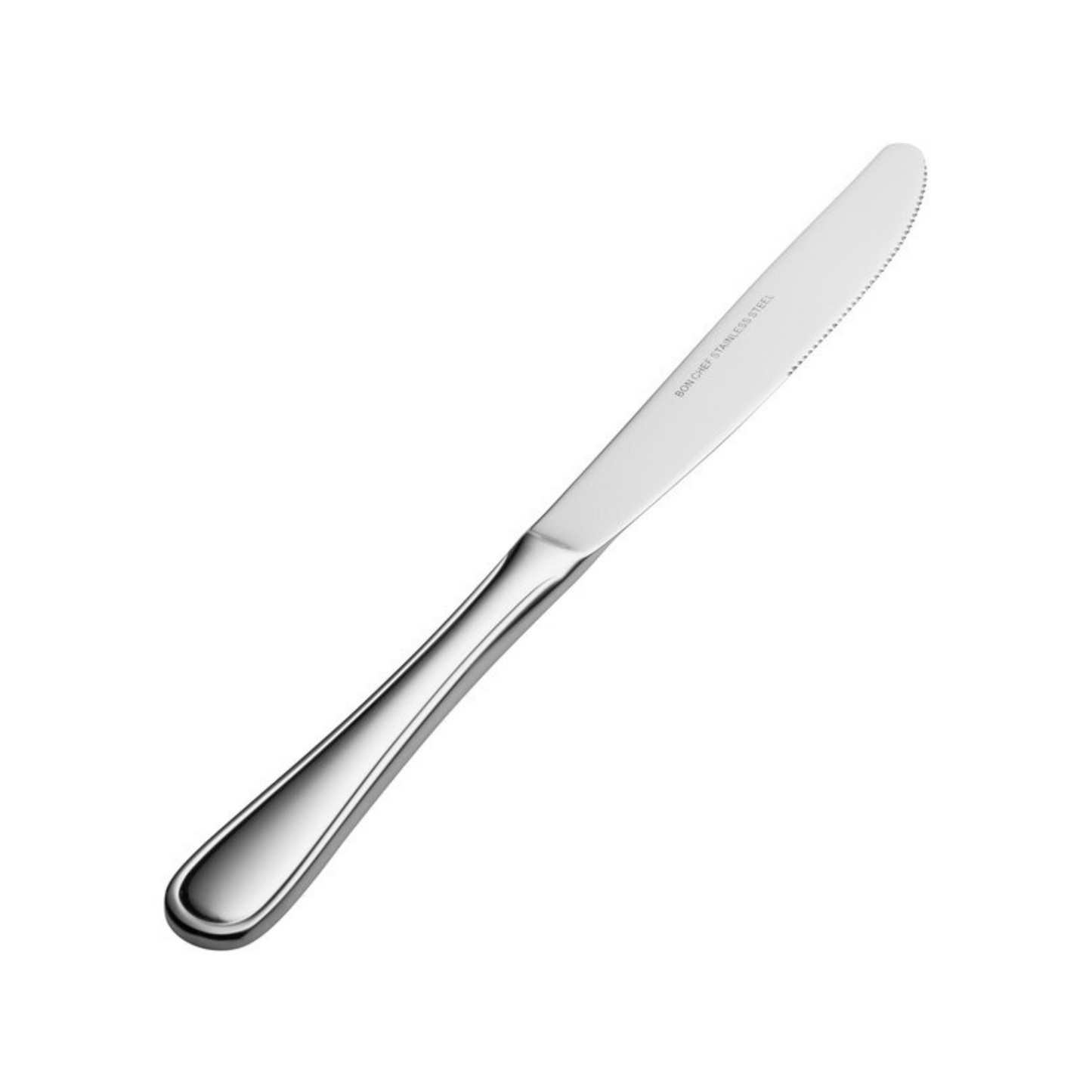 Bon Chef Tuscany Euro Dinner Knife, SH, 9.69", 13/0 Stainless Steel - S312