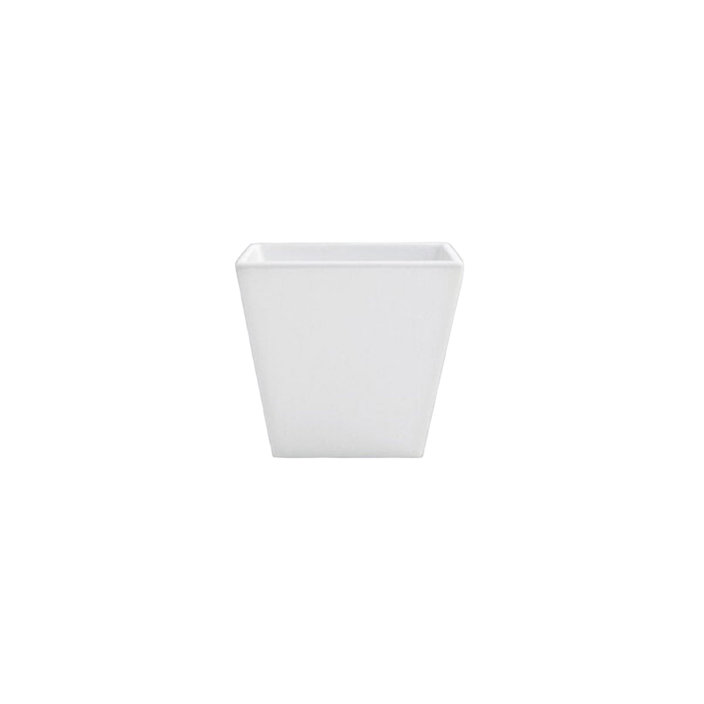 FOH Bowl, Porcelain Square 14oz - White - CS1D