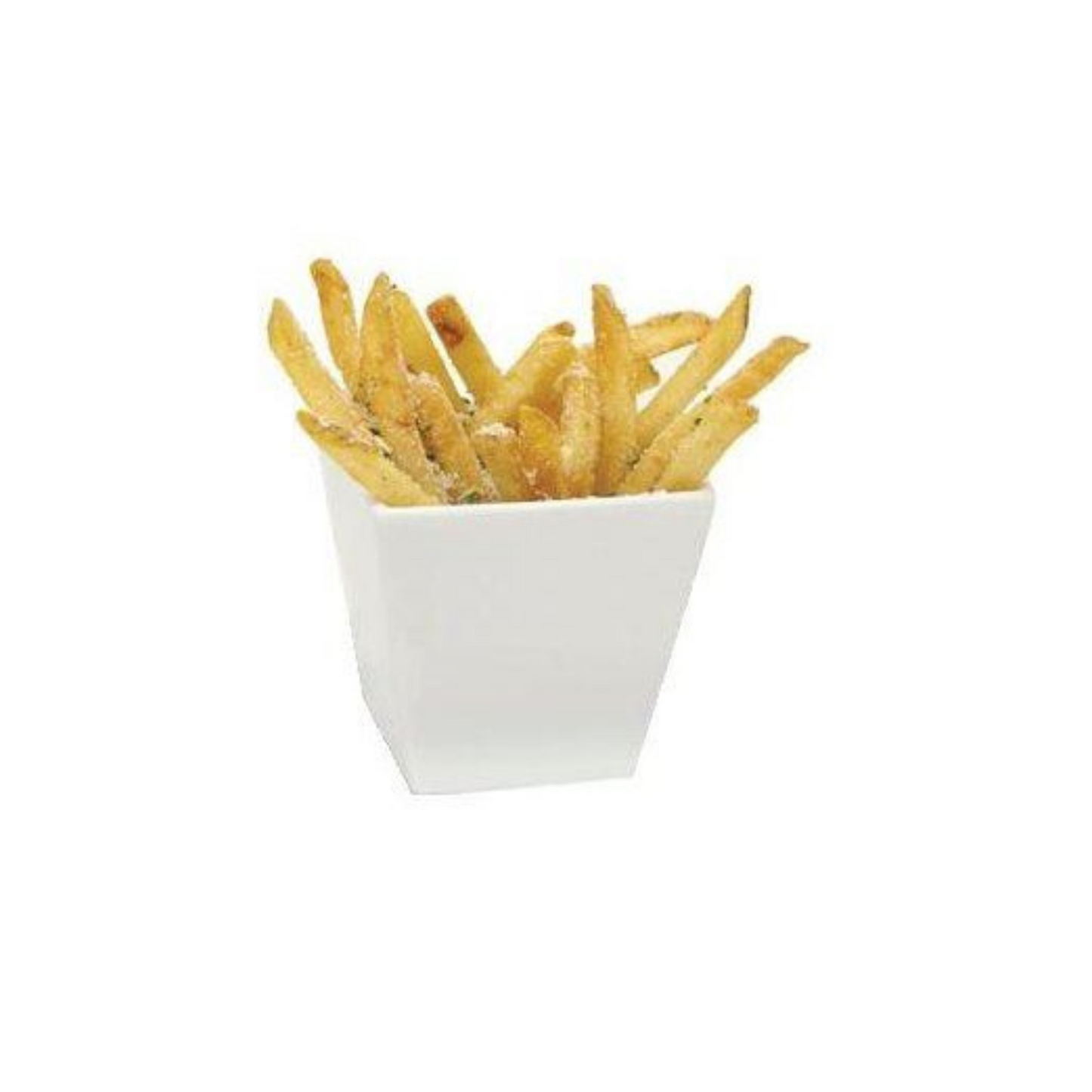 FOH Bowl, Porcelain Square 14oz - White - CS1D