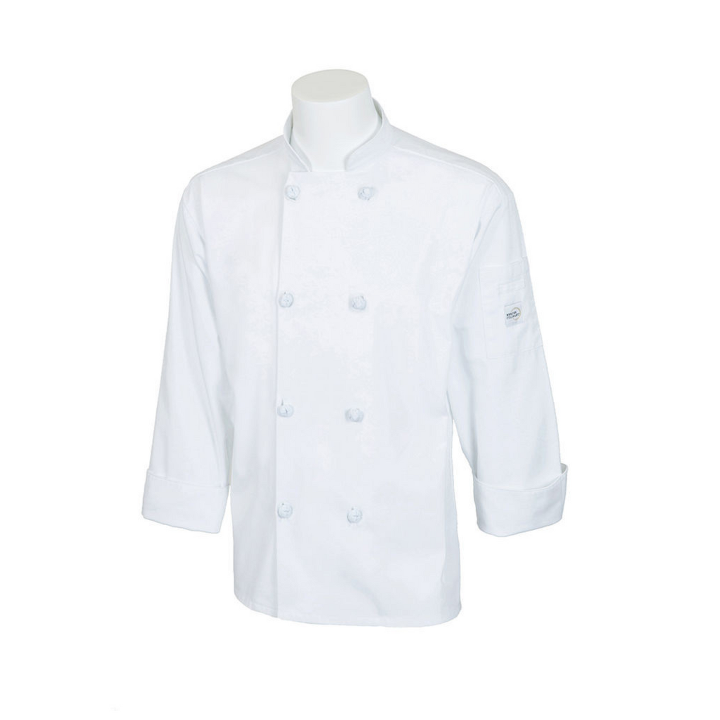 Chef Coat Wht w/Knot Button XL - MTOM60012WH1X Mercer Cutlery
