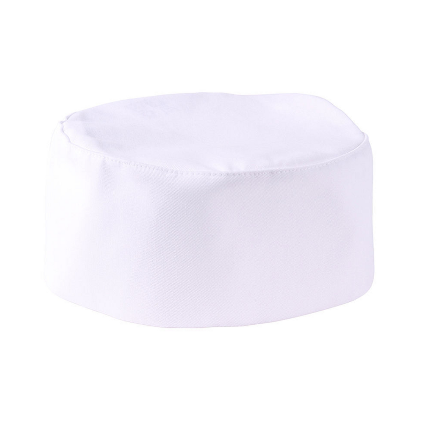 Bakers Skull Cap White Ply/Ctn - MTOM60075WH Mercer Cutlery
